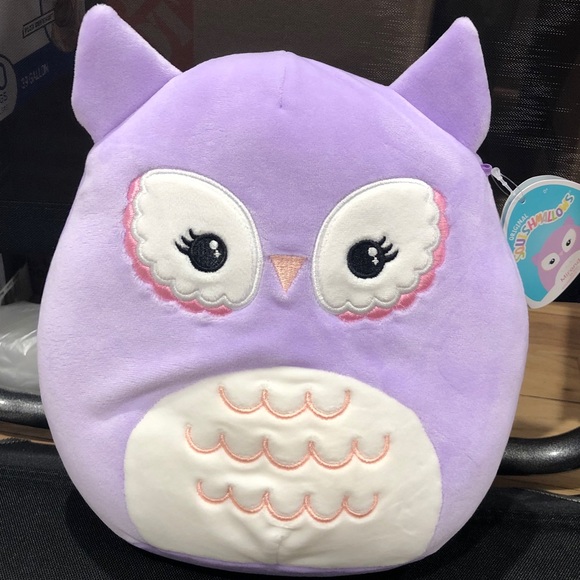 Squishmallows | Toys | 8 Miranda The Owl Squishmallow Purple | Poshmark